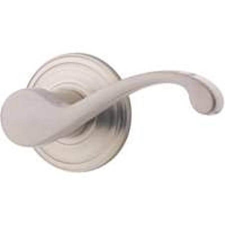 Kwikset Signature Series Passage Lever, Satin Nickel 720CHL15RCLRCSBBP